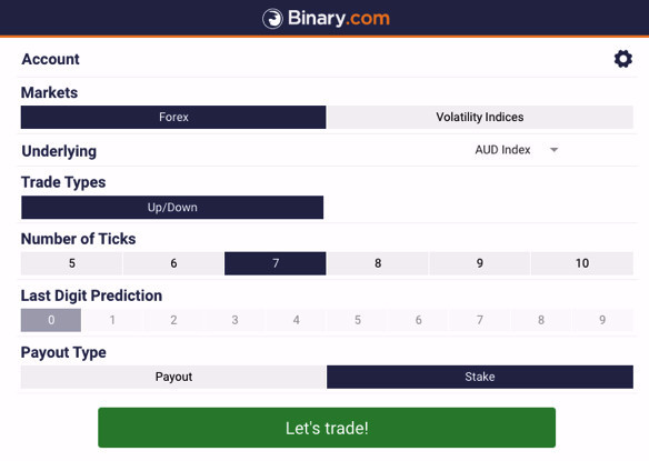 binary tick trade app apk